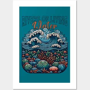 Rivers Of Living Water Posters and Art